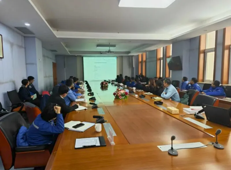 The launch and training meeting of the institutional process system of Ningxia Dadi Group was successfully held