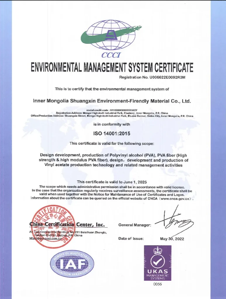 ISO 14001 Energy Management System Certification