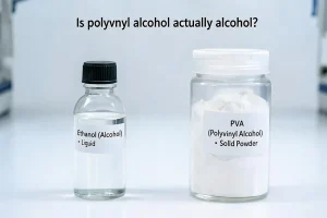 Is Polyvinyl Alcohol Actually Alcohol?