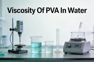 Viscosity Of PVA In Water