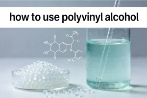 How to Use Polyvinyl Alcohol