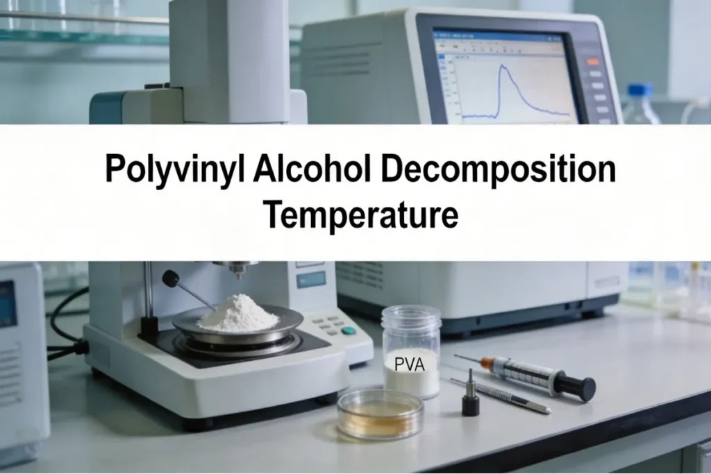 Polyvinyl Alcohol Decomposition Temperature
