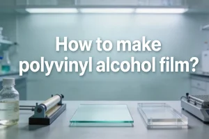 How to make polyvinyl alcohol film?