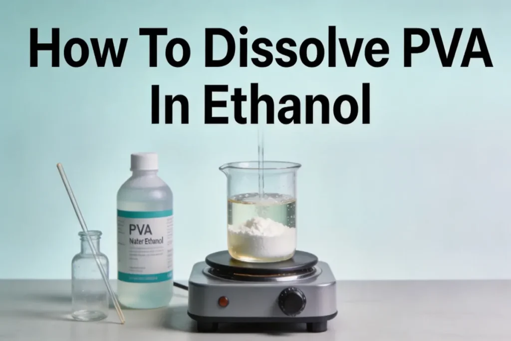 How To Dissolve PVA In Ethanol