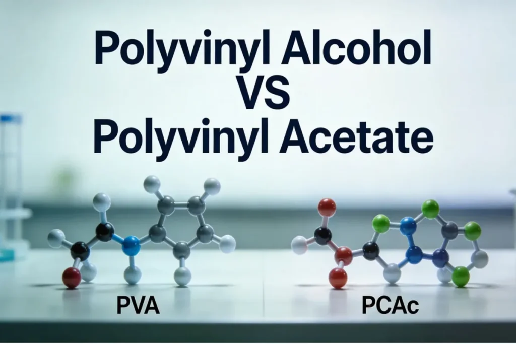 Polyvinyl Alcohol VS Polyvinyl Acetate
