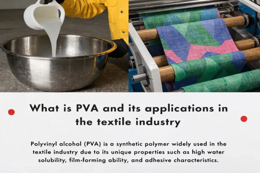 What is PVA and its applications in the textile industry