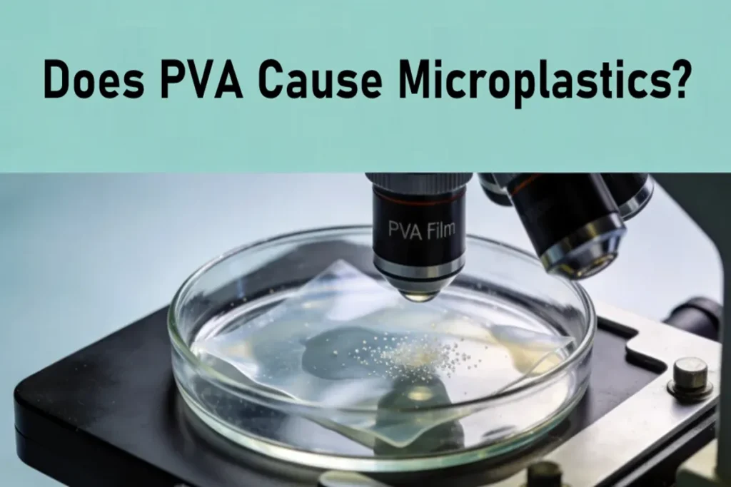 Does PVA cause microplastics?